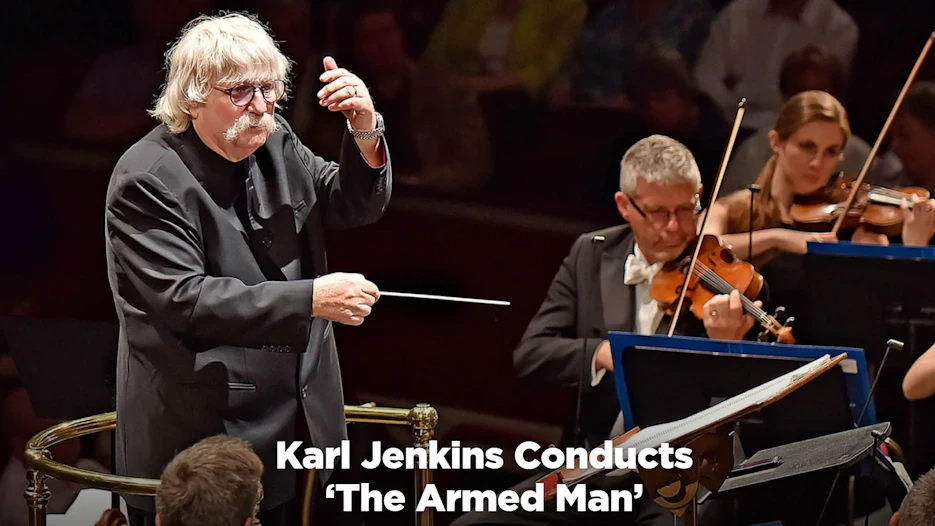Sir Karl Jenkins conducts The Armed Man