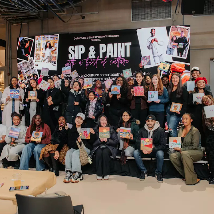 Sip and Paint: Movement and Expression