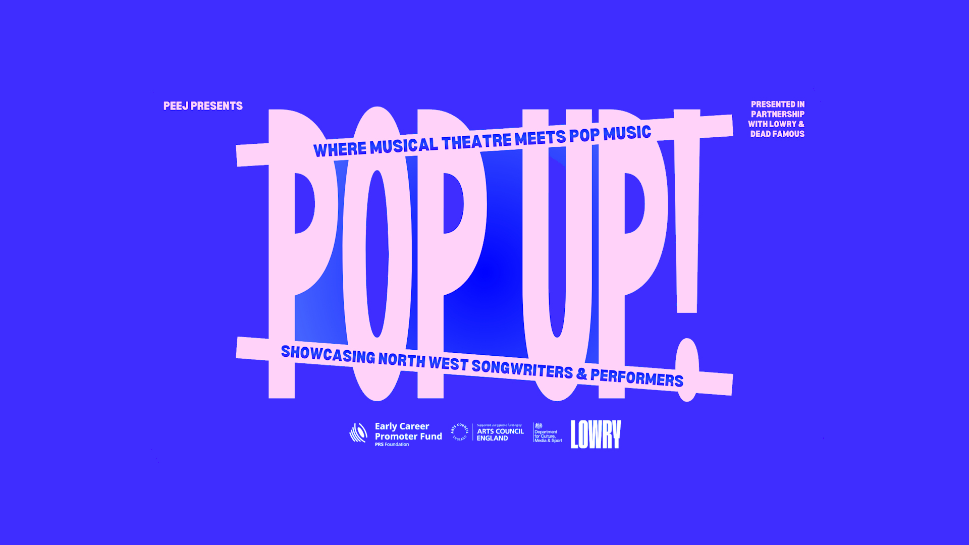 POP up! Lowry Edit: Musical Theatre Meets Pop
