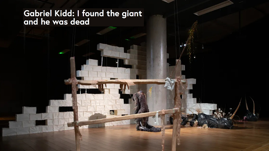 Gabriel Kidd: I found the giant and he was dead