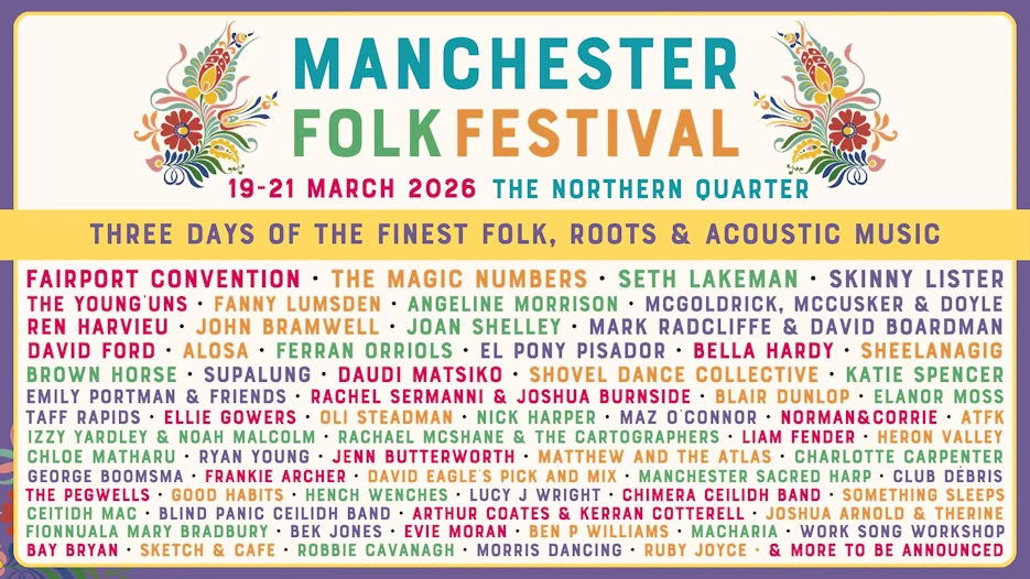 Manchester Folk Festival - Festival Pass