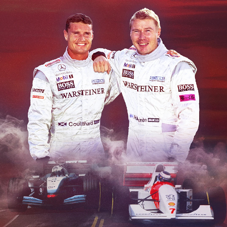 An Evening with Racing Icons David Coulthard & Mika Häkkinen