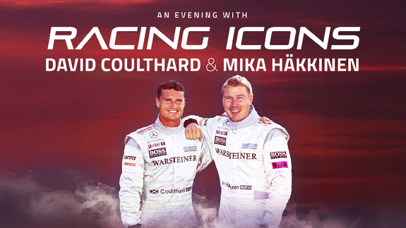 An Evening with Racing Icons David Coulthard & Mika Häkkinen