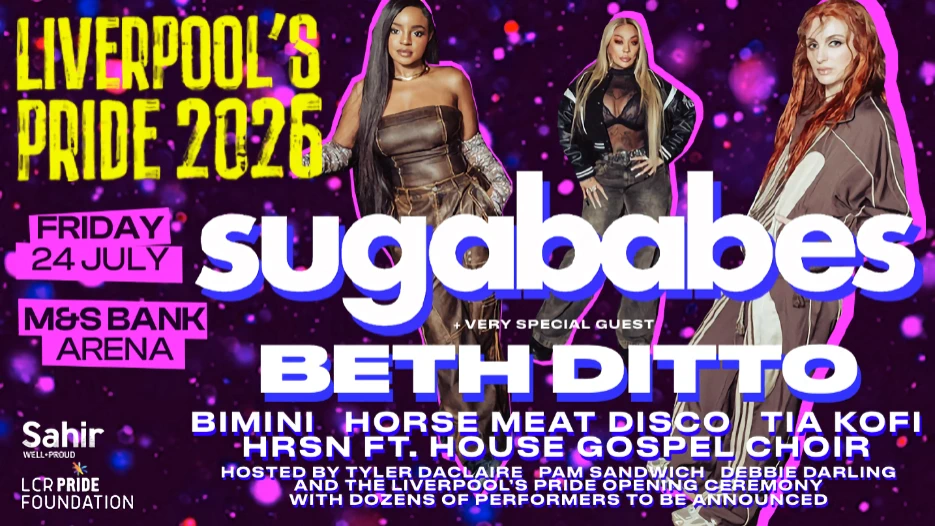 Liverpool's Pride Opening Party - Sugababes + Beth Ditto