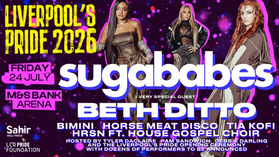 Liverpool's Pride Opening Party - Sugababes + Beth Ditto