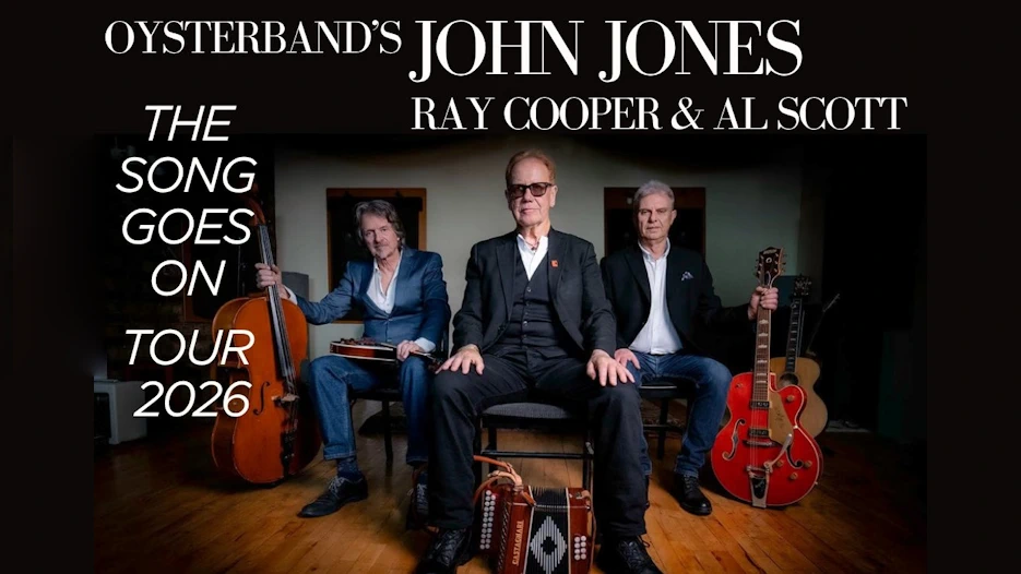 Oysterband's John Jones, Ray Cooper & Al Scott