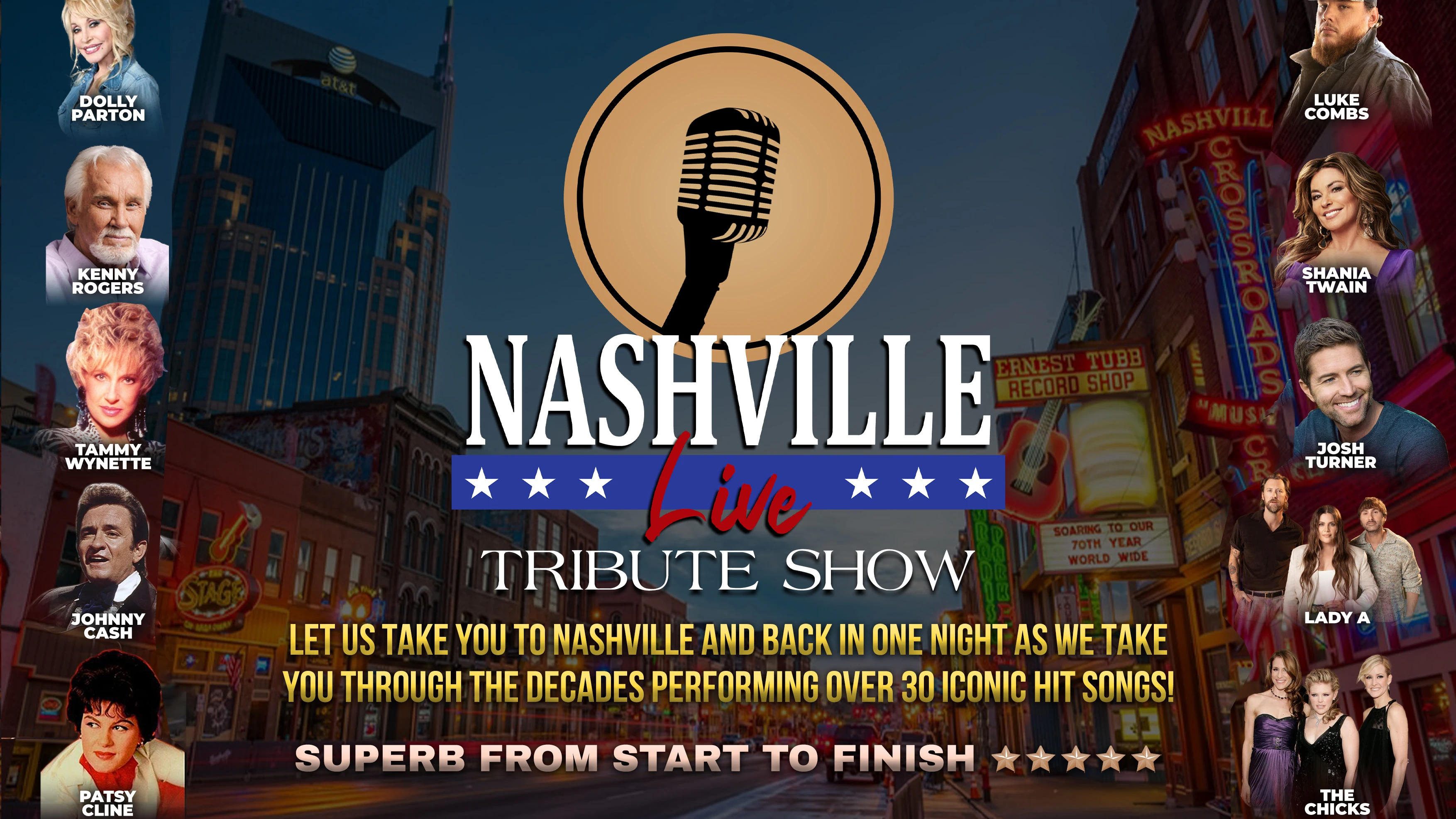 Nashville Live Tribute Show