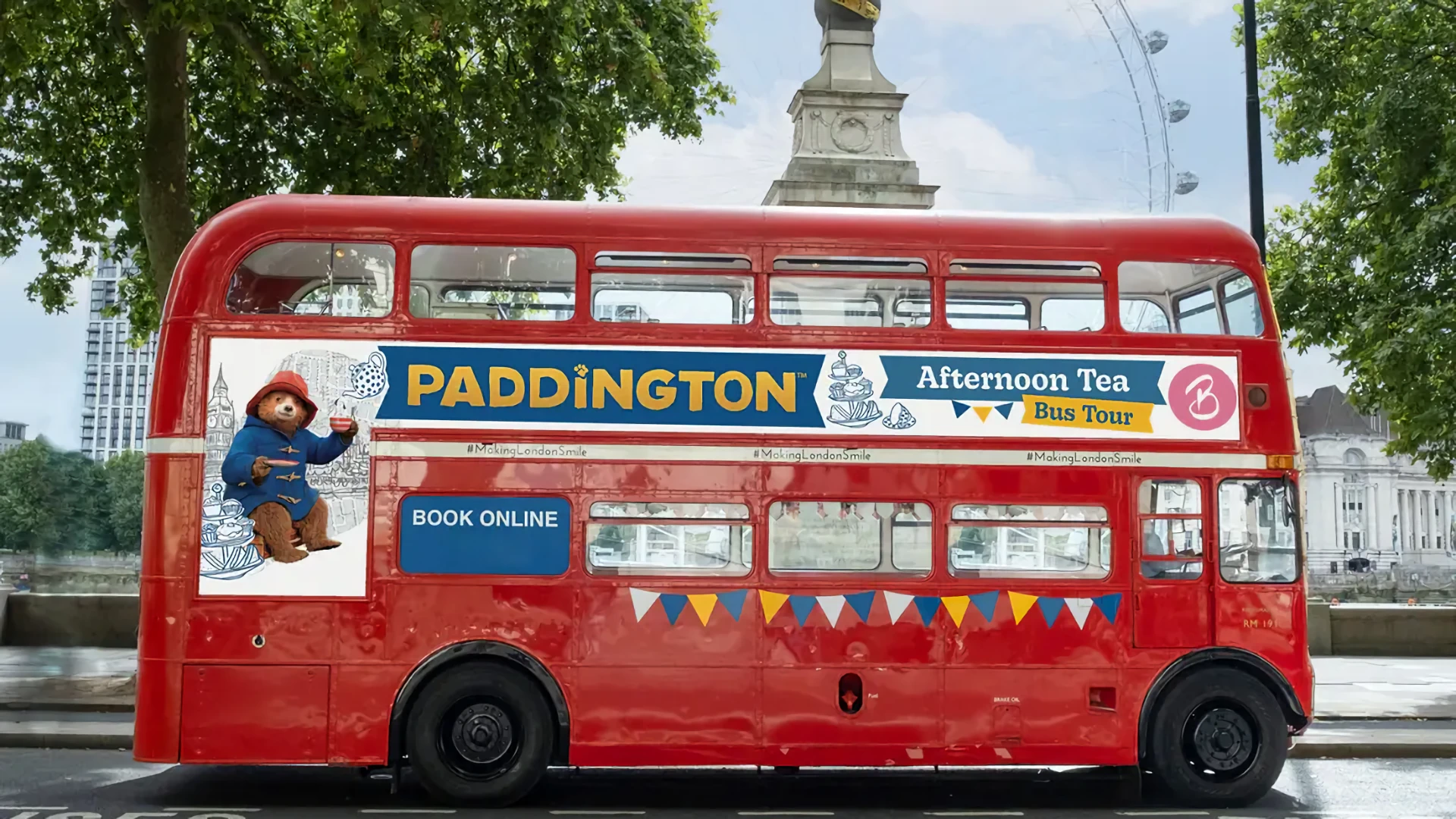 Paddington Afternoon Tea Bus Tour