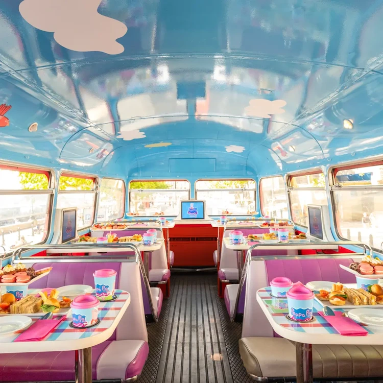 Peppa Pig Afternoon Tea Bus Tour