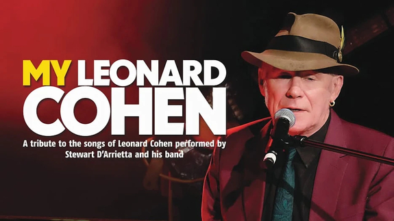 My Leonard Cohen performed by Stewart D’Arrietta
