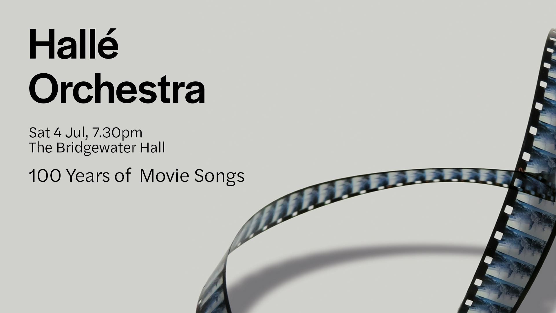 The Hallé & Juliette Crosbie - 100 Years of Movie Songs
