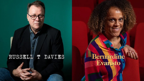 Russell T Davies & Bernardine Evaristo