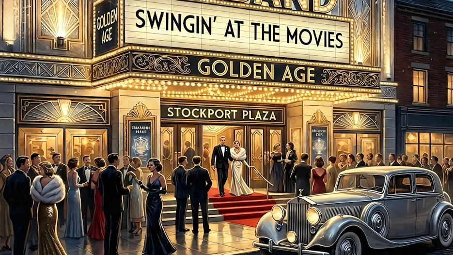 Dr Jazz and the Cheshire Cats - Swingin' At The Movies