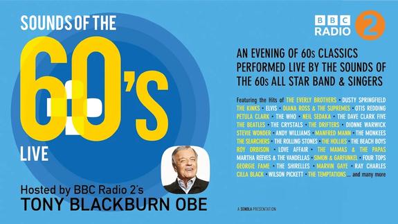 Sounds of the 60's Live with Tony Blackburn