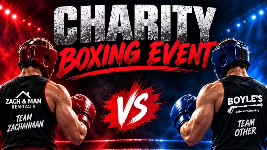 Zach and Man Charity Boxing Night