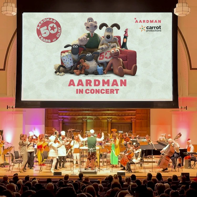 Aardman in Concert - 50 Years of Clay