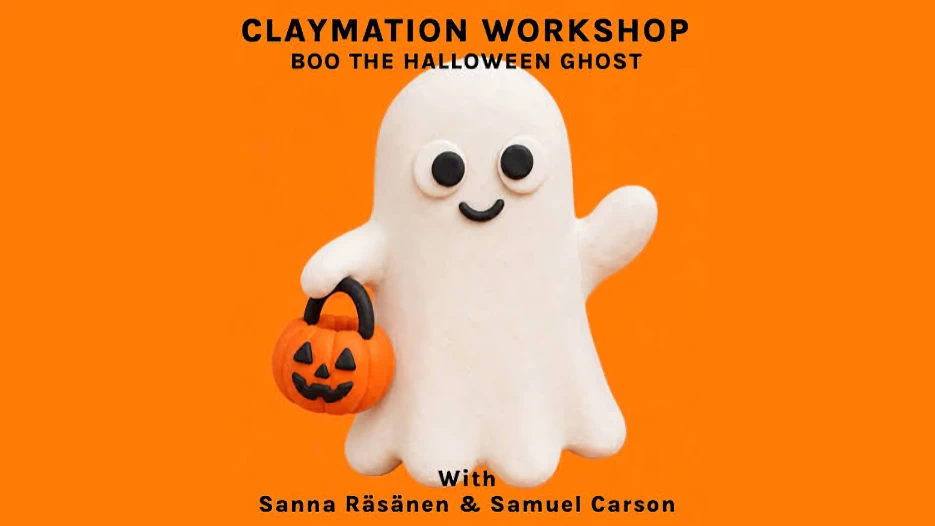 Claymation Workshop - Boo the Halloween Ghost