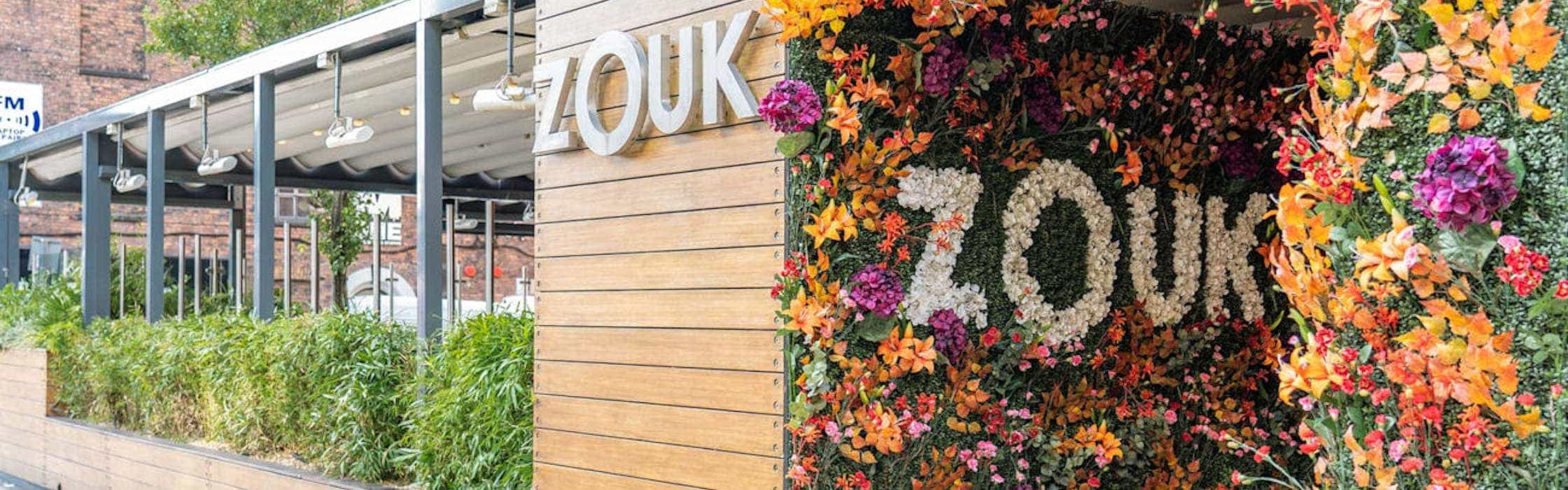 What's On at the Zouk Tea Bar and Grill, Manchester